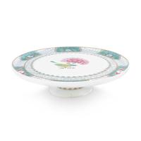 Mini Cake Tray blushing birds White 21cm - thumbnail