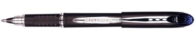 Uni-ball roller Jetstream blauw, schrijfbreedte 0,45 mm, medium schrift, schrijfpunt 1 mm, zwarte rubb...