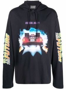 VTMNTS hoodie Back to the Future imprimé - Bleu