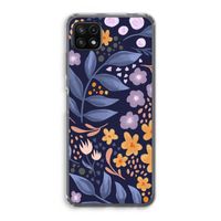 Flowers with blue leaves: Samsung Galaxy A22 5G Transparant Hoesje Flowers with blue leaves: Samsung Galaxy A22 5G Transparant Hoesje
