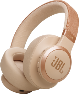 JBL Live 770NC Headset Draadloos Hoofdband Oproepen/muziek Bluetooth Zand