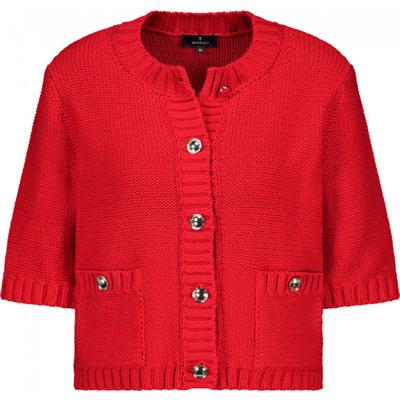 Monari - Rood | unisex | Vest | Rood | 46 | regular | Kamst mode