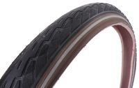 Deli Tire Tire Buitenband Tire 20 x 1.75" / 47-406 zwart/bruin met reflectie
