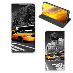 Xiaomi Poco X3 Pro | Poco X3 Book Cover New York Taxi