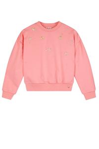 NoNo Zomer sweater meisjes Roze - embroidery - Kimas