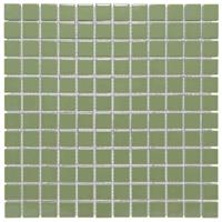 The Mosaic Factory Barcelona Mozaiek Tegel Vierkant - Olijf Groen Porselein Geglazuurd 300x300 mm The Mosaic Factory Barcelona Mozaiek Tegel Vierkant - Olijf Groen Porselein Geglazuurd 300x300 mm