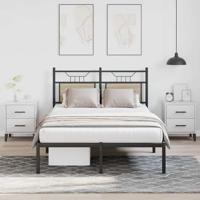 Bedframe zonder matras hout sonoma eikenkleurig 120x200 cm
