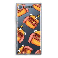 Hamburger: Sony Xperia XZ1 Transparant Hoesje