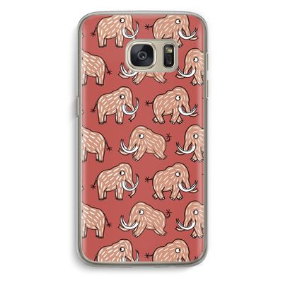 Mammoet: Samsung Galaxy S7 Transparant Hoesje