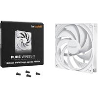 be quiet! Pure Wings 3 140mm PWM high-speed White Computer behuizing Ventilator 14 cm Wit 1 stuk(s) - thumbnail