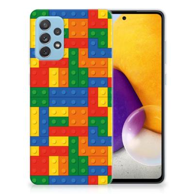 Samsung Galaxy A72 | TPU bumper | Blokken