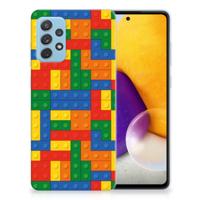 Samsung Galaxy A72 | TPU bumper | Blokken