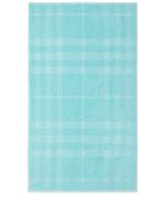 Burberry serviette de bain à patch logo - Bleu