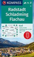 Wandelkaart 31 Radstadt - Schladming - Flachau | Kompass - thumbnail