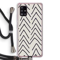 Marrakech Arrows: Samsung Galaxy A51 5G Transparant Hoesje met koord