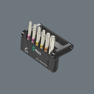 Wera Bit-Check 6 Wood TX HF 1 SB Bitset - 05073639001