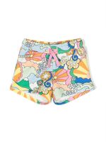 Stella McCartney Kids short court à imprimé graphique - Multicolore