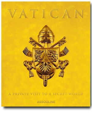 Assouline livre Vatican : A Private Visit to a Secret World by Caroline Pigozzi - Jaune