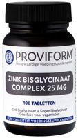 Zink bisglycinaat 25mg complex