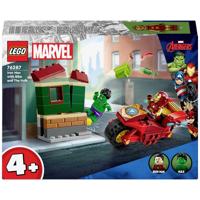 LEGO® MARVEL SUPER HEROES 76287 Iron Man met motor en de Hulk