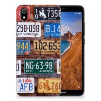 Xiaomi Redmi 7A | Siliconen hoesje | met foto Kentekenplaten
