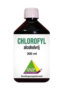 Chlorofyl alcoholvrij