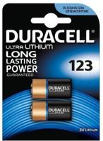 Duracell CR123 batterij 2-pack Duracell CR123 batterij 2-pack