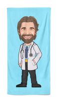 Cartoon Handdoek Doctor - Pillow Buddies
