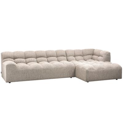 WOOOD Loungebank 'Allure' Rechts, Geweven stof, kleur Naturel Melange