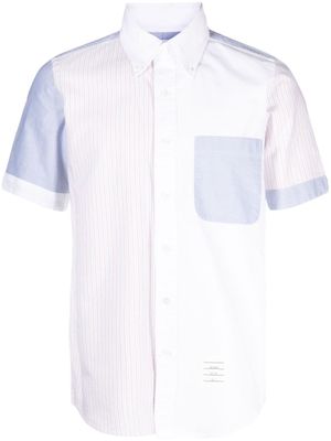 Thom Browne Overhemd met vlakken - Oranje Thom Browne Overhemd met vlakken - Oranje