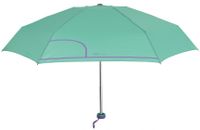 Perletti paraplu dames 90 cm microvezel groen - thumbnail