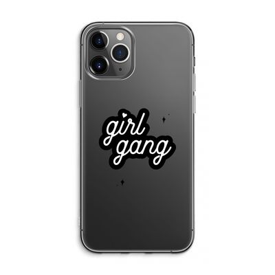 Girl Gang: iPhone 11 Pro Max Transparant Hoesje