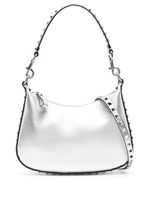 Valentino Garavani sac à bandoulière Rockstud en cuir - Argent - thumbnail