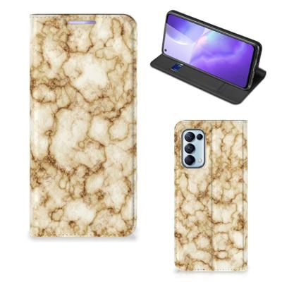 OPPO Find X3 Lite | Standcase | Marmer Goud