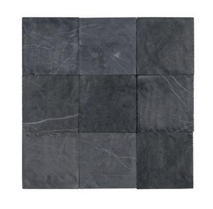 Stabigo Parquet 10x10 Grey Tumble mozaiek 30x30 cm grijs mat