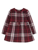 Tommy Hilfiger Junior robe en coton à carreaux - Rouge