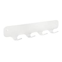 Gorillz Rounded Four - Wandkapstok - 40x6x7,8cm - Wit