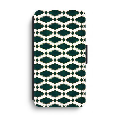 Moroccan tiles: iPhone XS Max Flip Hoesje