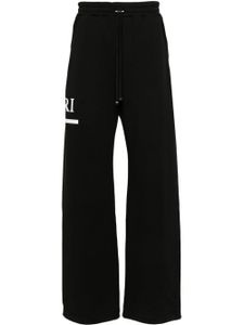 AMIRI pantalon de jogging ample à logo imprimé - Noir