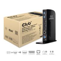 club3D CSV-1460 USB-C dockingstation Geschikt voor merk (dockingstation): Universeel Elitebook, IdeaPad, Latitude, Lenovo Thinkpad, Thinkpad, Ultrabook,