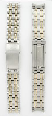 Horlogeband Omega 2342.20.00 Staal Bi-Color