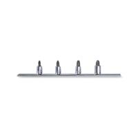 Beta 900PH/SB4 Set van schroevendraaierdoppen voor Phillips® kruiskopschroeven | 1/4" aansluiting | verchroomd - 009000708 009000708