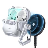 Cyber FlickLock Snap-and-Charge Bundle for AirPods 4 - Silver Cyber FlickLock Snap-and-Charge Bundle for AirPods 4 - Silver