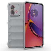 Motorola Moto G84 Rugged Series TPU Case - Lichtgrijs - thumbnail