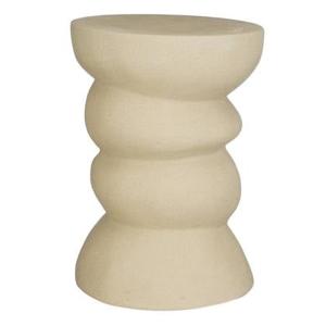 Mica Decorations Screw Bijzettafel - L29 x B29 x H41 cm - Beige