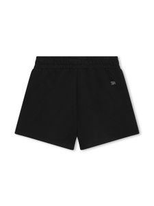 SONIA RYKIEL ENFANT short en coton à ornements strassés - Noir