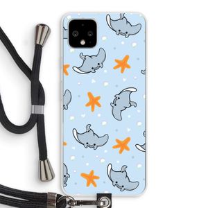 Manta: Pixel 4 XL Transparant Hoesje met koord