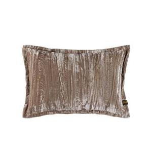 PTMD Senny Sierkussen - 60x3x40 cm - Fluweel - Taupe