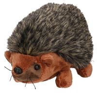 Pluche knuffel dieren Egel van 17 cm - thumbnail