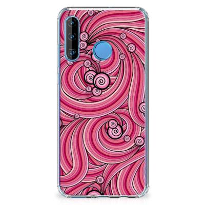 Huawei P30 Lite Back Cover Swirl Pink Huawei P30 Lite Back Cover Swirl Pink